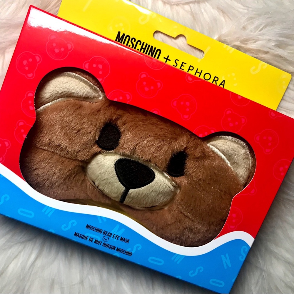 MOSCHINO + SEPHORA BEAR EYE MASK